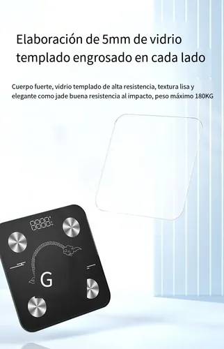Balanza De Peso Corporal Digital Recargable