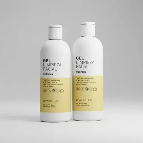 Gel Facial Limpiador Piel Mixta 300ml Biobellus