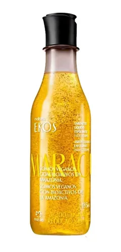 Jabón Líquido Corporal Exfoliante Natura Ekos Maracuyá De 185 Ml