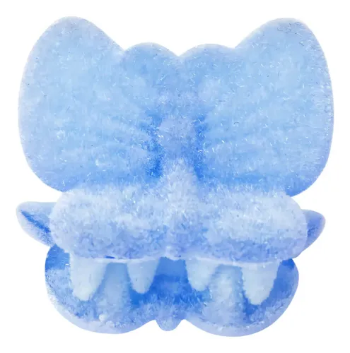 Hebillas y broches para el pelo Iko Shop Mariposa Aterciopelada color aterciopelada – Pack de 12