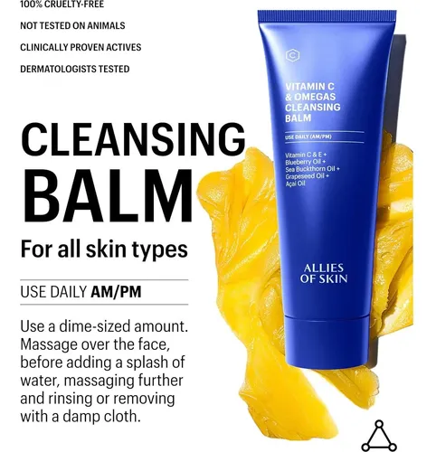 Limpiador Bálsamo Vitamina C De Allies Of Skin 3.4 Oz
