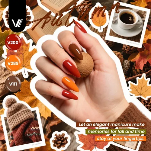 Set Esmaltes Gel Vanreesa 60 Pzas 55 Colores Kit Completo