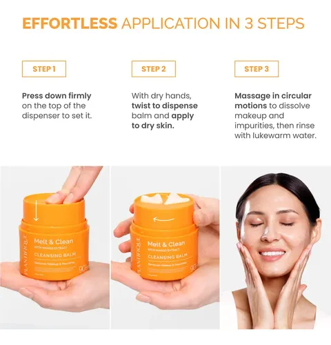 Bálsamo Limpiador Plantifique Korean Con Mango Y Papaya 40g