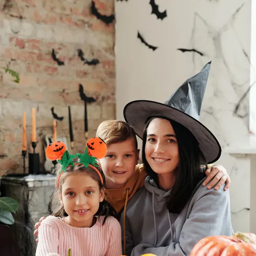 2 Diademas De Halloween Con Cierre Decorativo Para El Pelo,