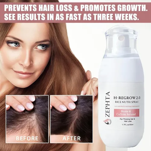 Spray Capilar Zephta H-regrow 2.0 Con Biotina 50ml
