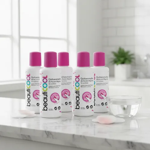 Pack X6 Emprendedor Quitaesmaltes Beauticool Veganos 100 Ml