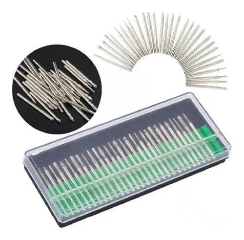 Kit 30 Fresas Diamantadas  Universales Para Torno Manos Pies