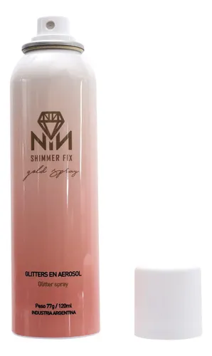 Shimmer Fix Glitter En Aerosol Nathacha Nina
