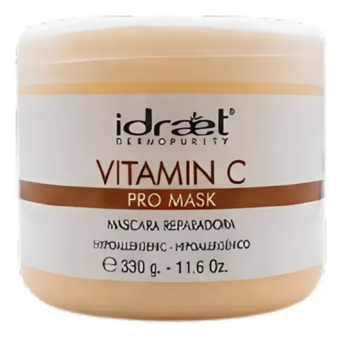 Vitamin C Pro Mask Repair Mascara Facial Reparadora Antiage Idraet 330g