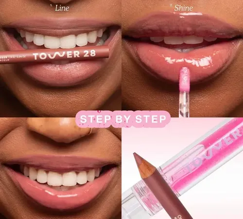 Tower 28 Beauty Line And Shine Lip Kit