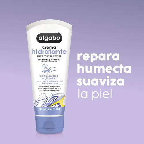 Crema Hidratante Para Manos Y Uñas Algabo 90ml