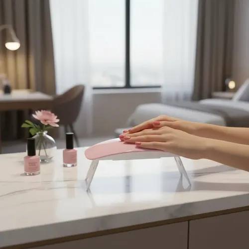 Cabina De Uñas 6w Lampara Luz Led Secador Uv Manos Esculpida