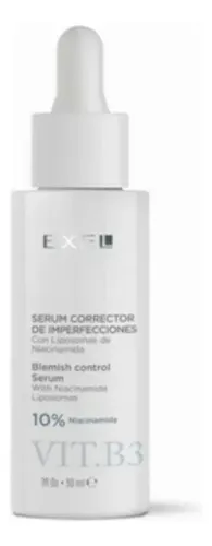 Serum Corrector De Imperfecciones Con Niacinamida 10% Exel Todo Tipo De Piel Día/noche