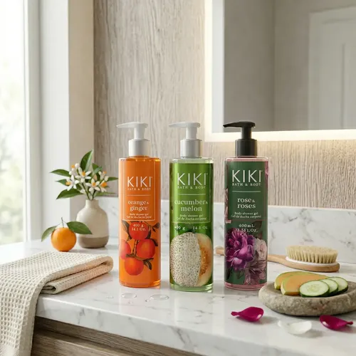 Gel De Ducha Corporal 400g Kiki Bath And Body Rose & Roses