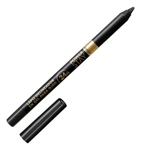 Lápiz Delineador Gel Power Stay Avon Negro 24h