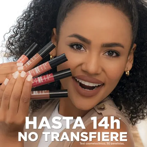 Labial Vogue Resist 3ml Acabado Mate Color