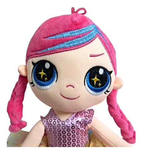 Muñeca De Peluche Ojos C/brillos 35cm Phi Phi Sharif Express