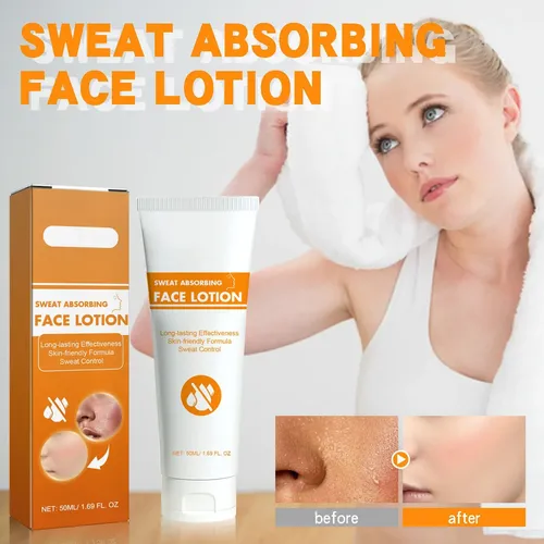 Crema Facial Antitranspirante Control De Sudor 50