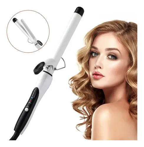 Tenaza Rizadora De Cabello De Cerámica De 25mm Pantalla