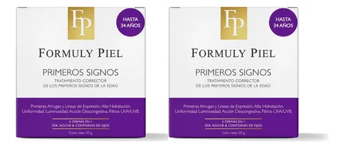 Crema Antiage Primeros Signos 2×1 Formuly Piel Todo Tipo De Piel Día/noche