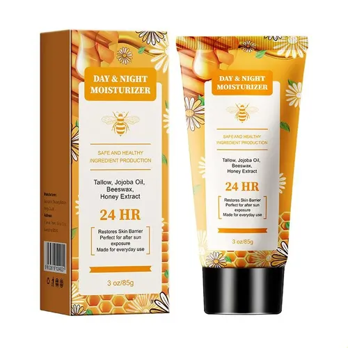 Crema Hidratante De Día Y Noche Con Miel Y Sebo De Res Para
