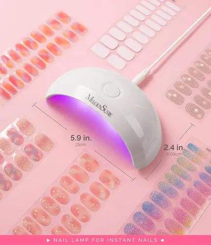 Lámpara Led Uv Mini Portátil Para Uñas Gel Con 2 Timers