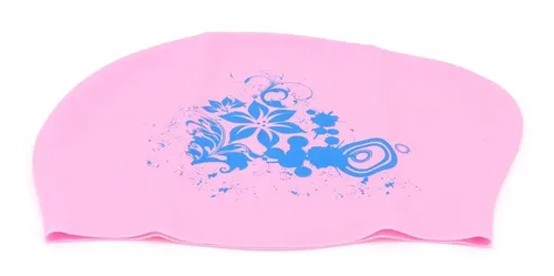 Gorro De Baño Impermeable Silicona Natación Pelo Largo Nadar