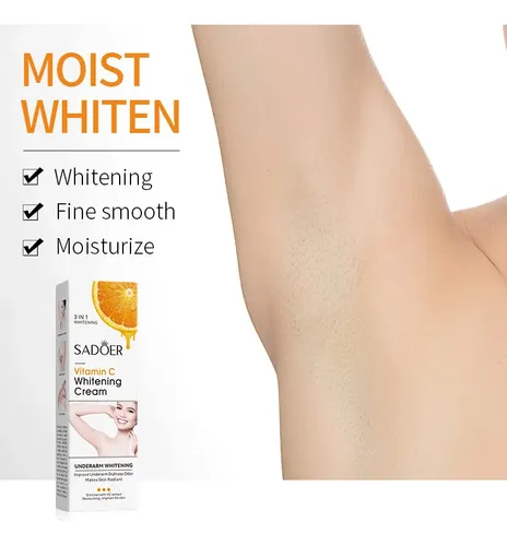 Crema Aclaradora Sadoer Vitamina C Para Axilas Neutra
