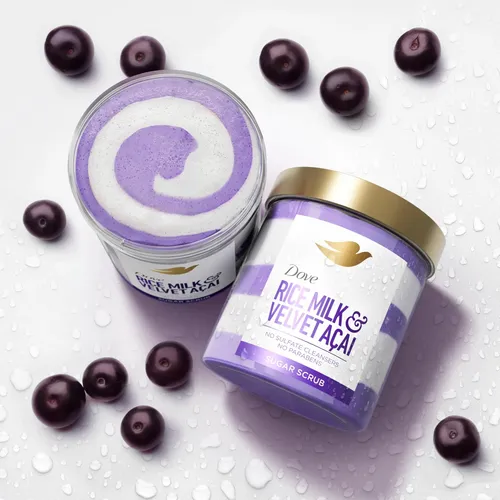 Exfoliante Corporal Dove Acai Y Leche De Arroz 443ml