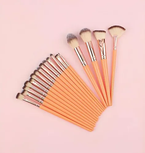 Brocha De Maquillaje, 18 Unidades, Brochas Para Maquillaje E