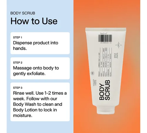 Exfoliante Corporal Dedcool Taunt Suave Con Polvo De Arroz