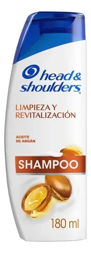 Shampoo Head & Shoulders Limpieza y Revitalización Control Caspa 180 ml