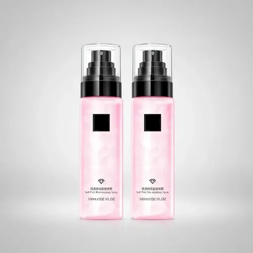 Hf Spray Fijador Maquillaje Hidratante Larga Duración Brillo
