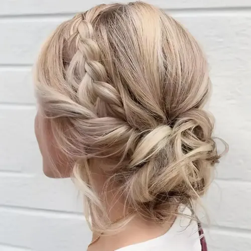 1 Pieza Diadema Con Peinado De Pez Cabello Para Mujer