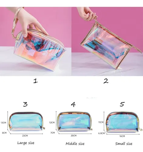 Estuche De Maquillaje Para Mujer, Bolsa Organizadora De Bell