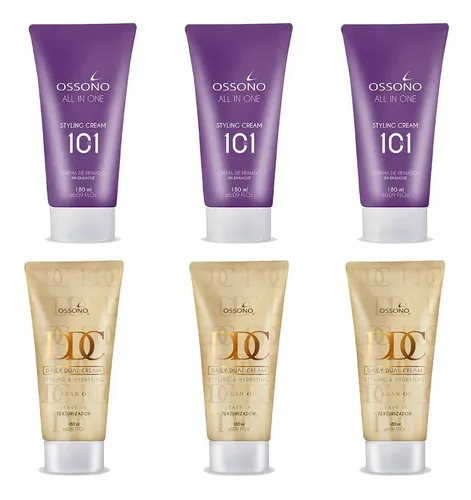 Pack Crema de Peinar Ossono 10 en 1 y Argán para Restauración
