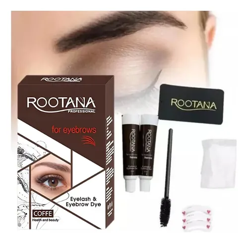 Henna Rootana Cejas Y Pestañas + Perfilador De Cejas