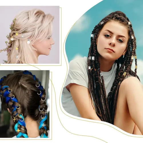 296 Piezas Y Abalorios Para Trenzas Y Cabello, Accesorios