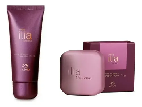 Natura Ilía secreto Crema manos x 40 gr +Jabon solido x 90gr