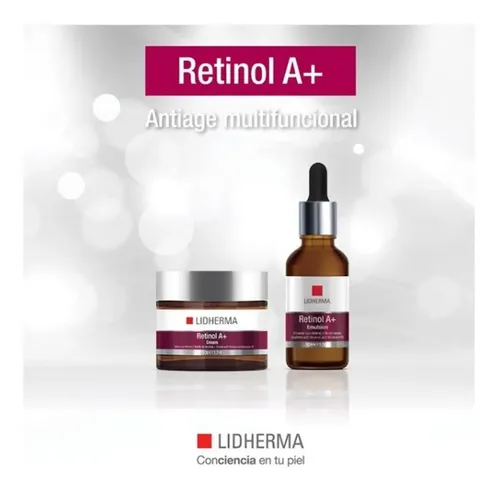 Retinol A+ Emulsion Nicotinamida 30gr Renovador Lidherma