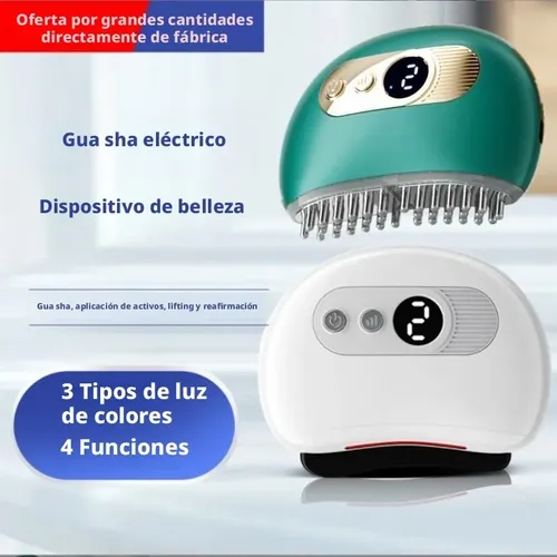 *compresa Caliente De Masaje Eléctrico Bianstone Gua Sha%