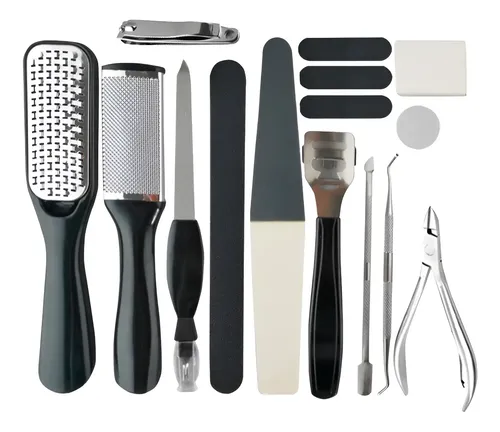 Set Para Pedicuria Podologia Callosidad Durezas Escofina