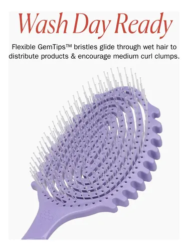 Cepillo Para El Cabello Bounce Curl Detangle Define Lavender