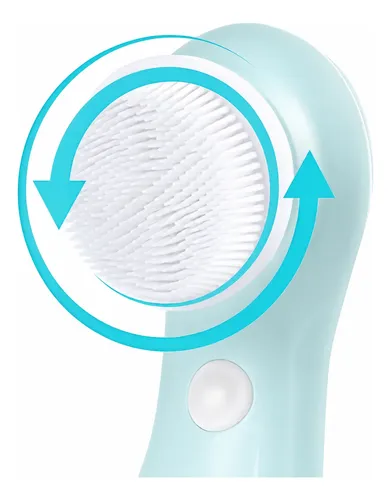 Cepillo Limpiador Facial Recargable 3 Cabezales Sumergible