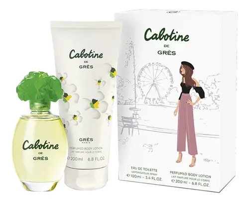 Perfume Mujer Gres Cabotine Edt 100ml + Body Lotion Set