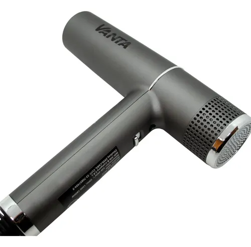 Vanta 5000 Secador De Pelo Profesional Ultra Liviano 1800w Gris Oscuro