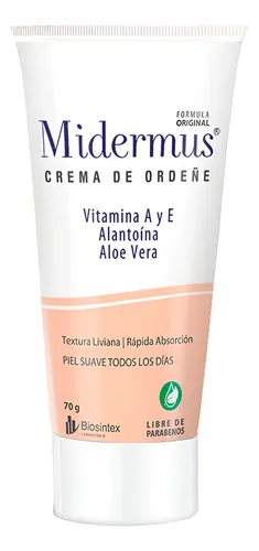 Midermus Crema De Ordeñe Vitamina A & E X 70g