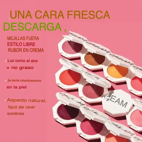 Fenty Beauty Cheeks Out Rubor En Crema Tono Del Maquillaje 05 Strawberry Drip