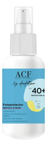 Acf Dadatina Camuflaje Uv Fotoprotector Protector Solar 6c