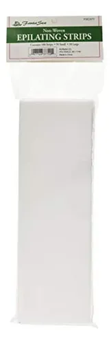 Cera Facial Y Corporal No Tejida Fantasea, 100 Tiras, 50 Peq